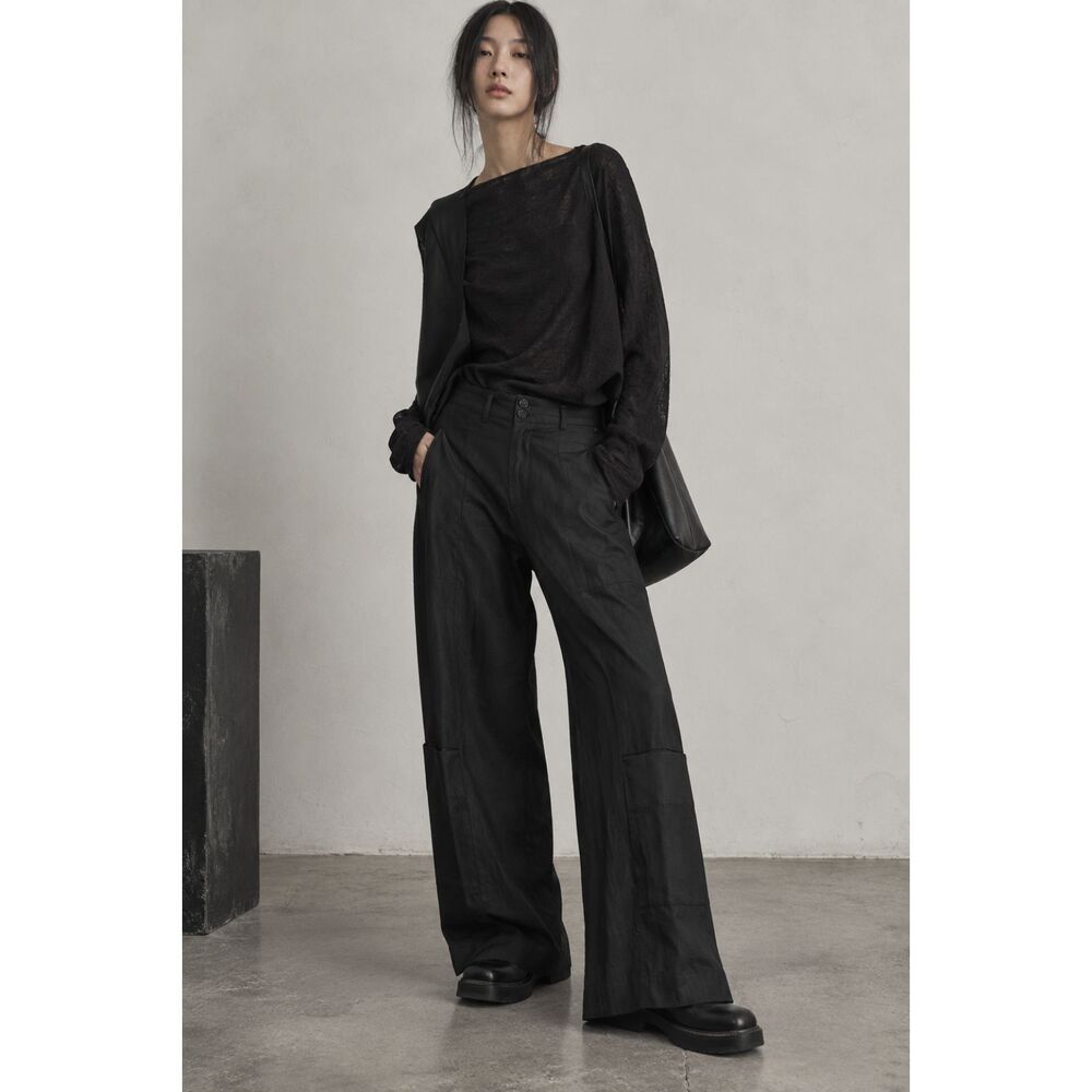 Ivan Grundahl Black Pants Trousers  Women's Size EU 38